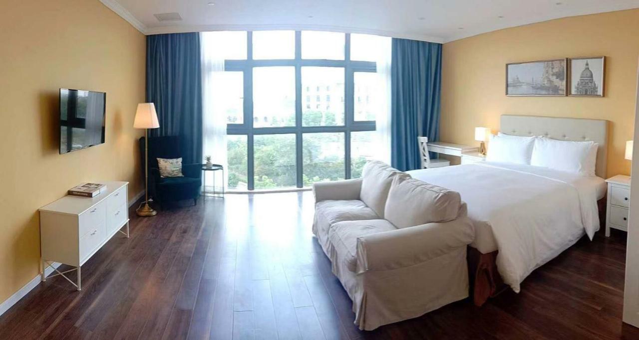 Hannan Greenland Platinum Apartment Wuhan Eksteriør billede